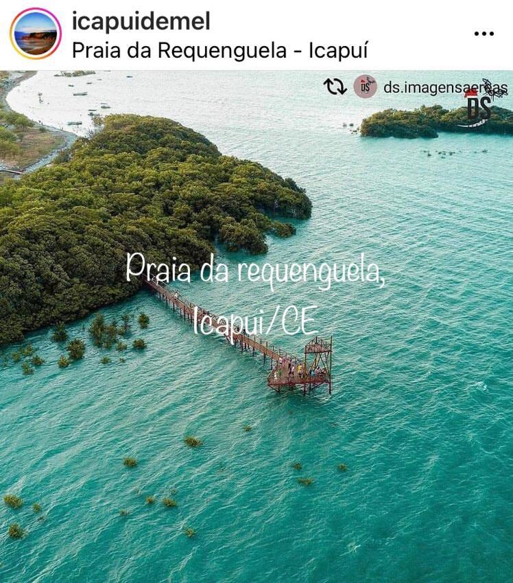 Sua Casinha De Ferias Em Icapui E Tibau Villa Dış mekan fotoğraf